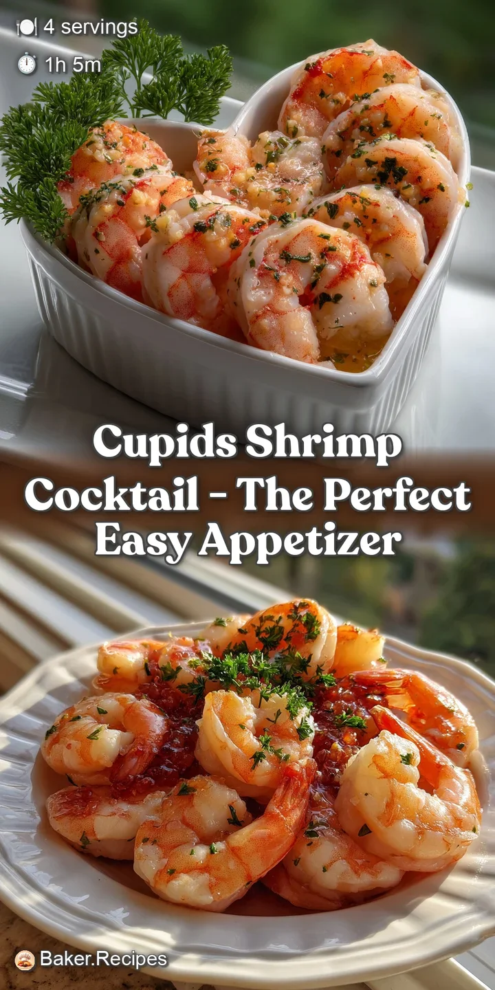 Cupids Shrimp Cocktail - The Perfect Easy Appetizer