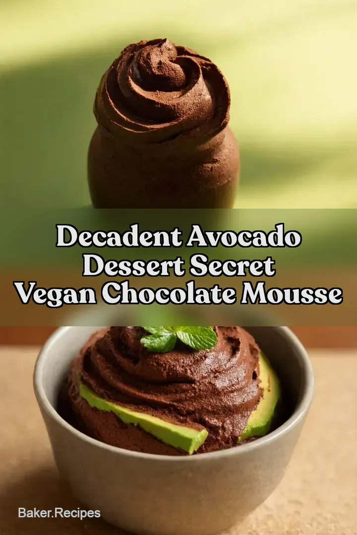 Decadent Avocado Dessert Secret Vegan Chocolate Mousse