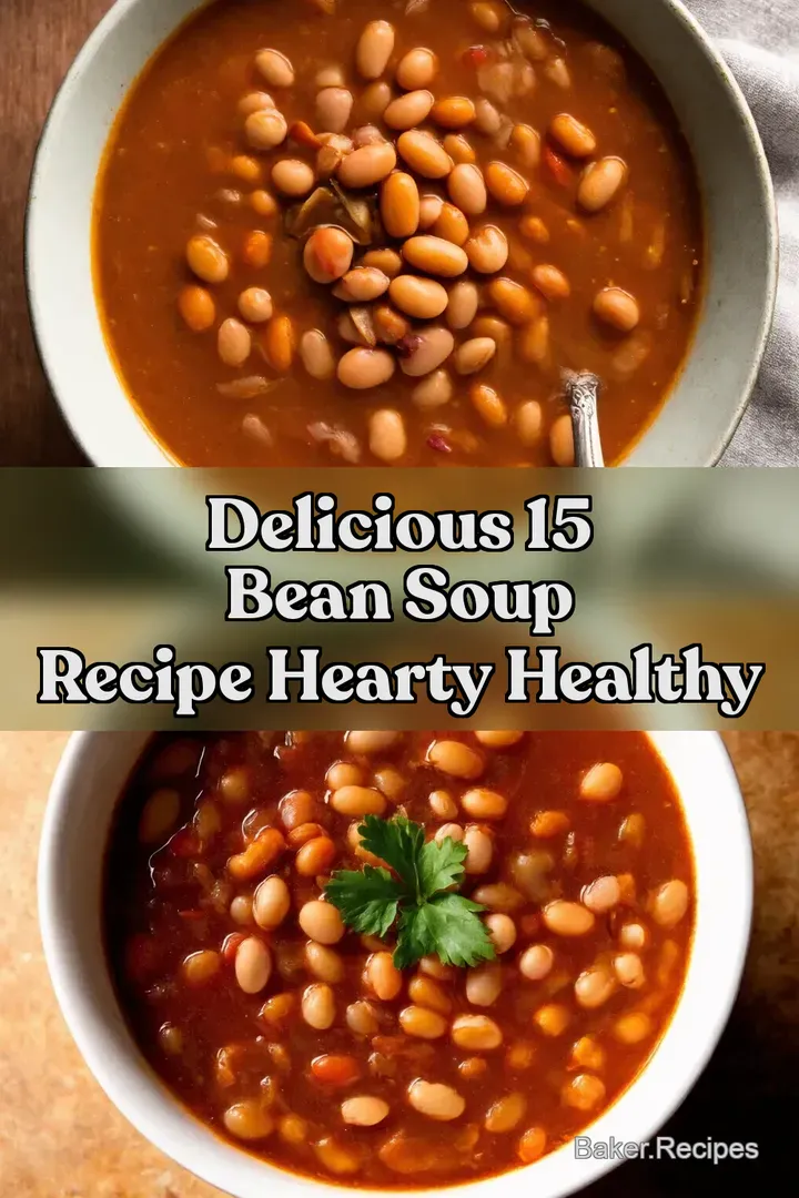 Delicious 15 Bean Soup Recipe Hearty Healthy