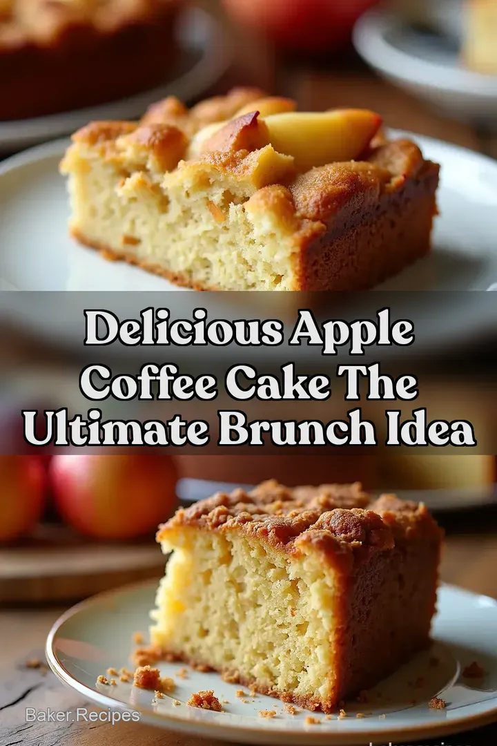 Delicious Apple Coffee Cake The Ultimate Brunch Idea
