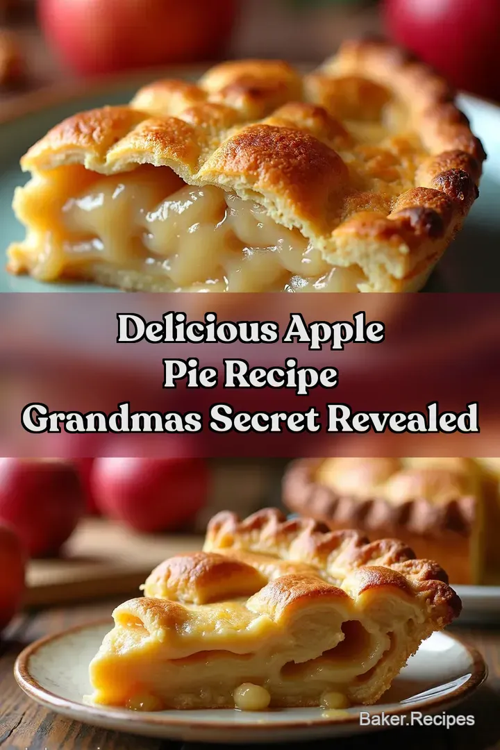 Delicious Apple Pie Recipe Grandmas Secret Revealed