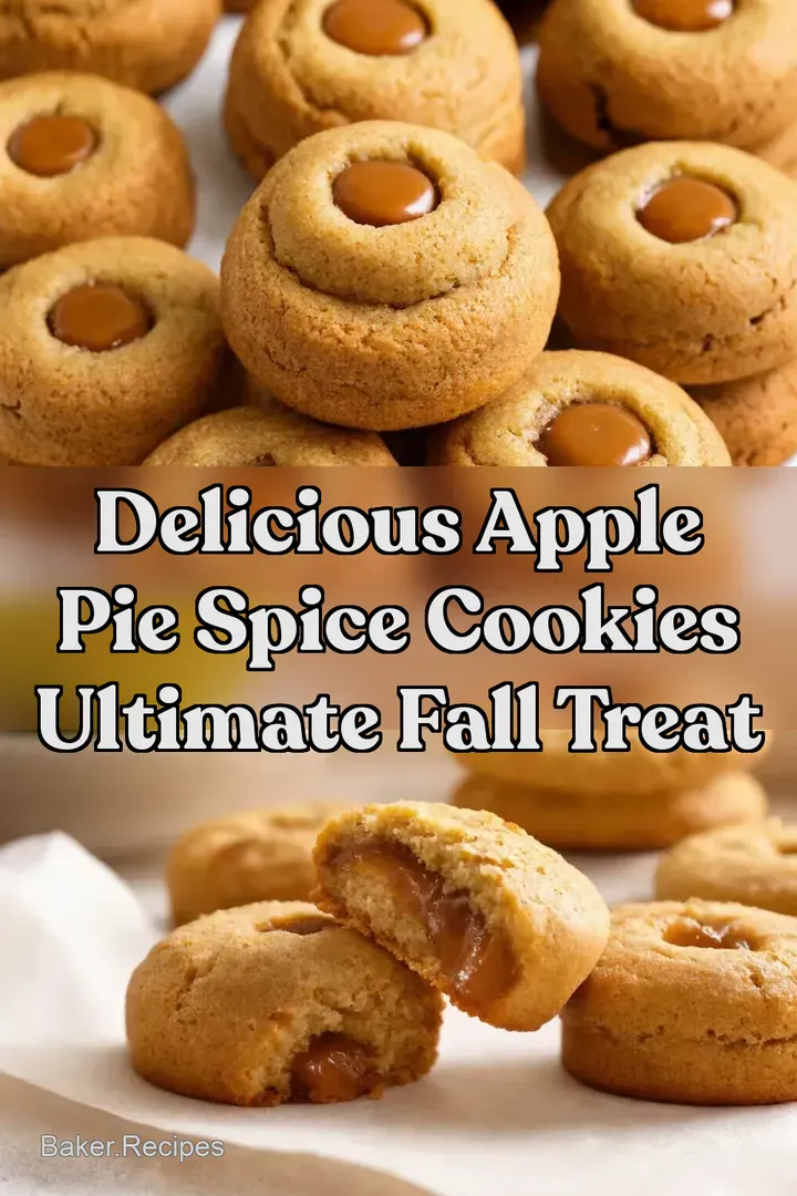 Delicious Apple Pie Spice Cookies Ultimate Fall Treat