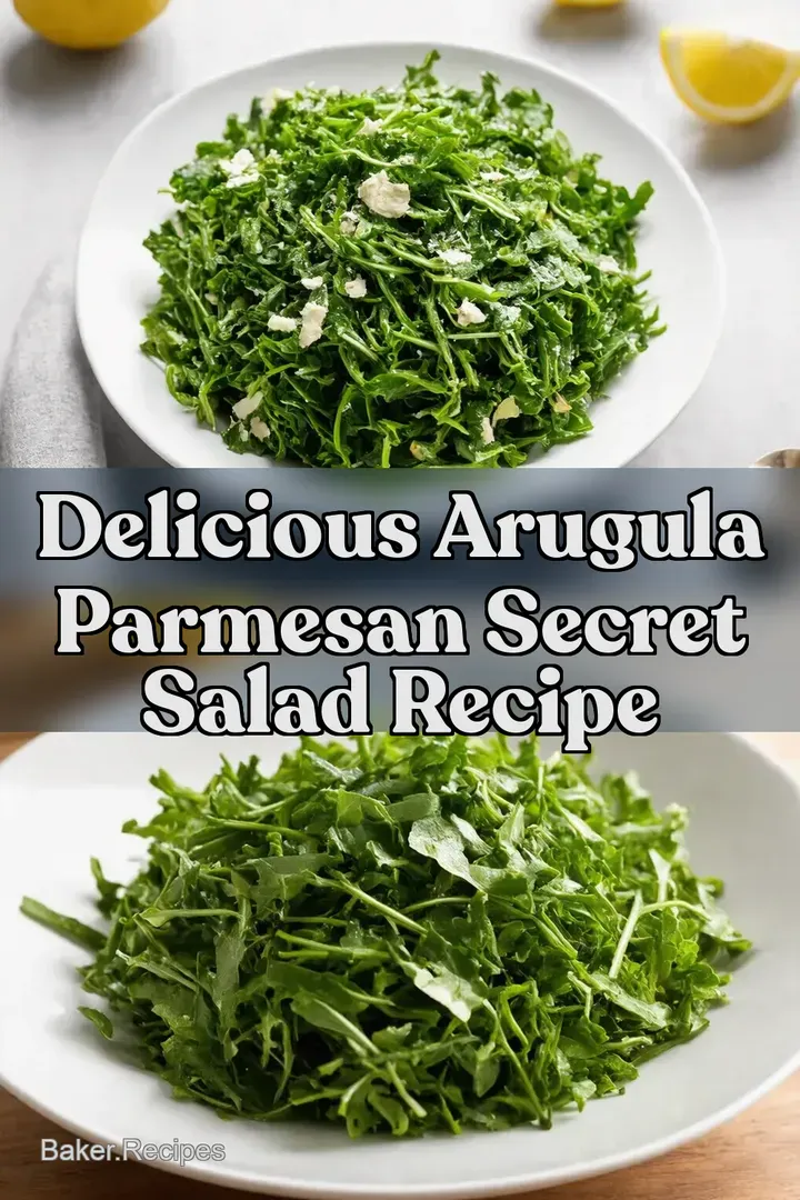 Delicious Arugula Parmesan Secret Salad Recipe