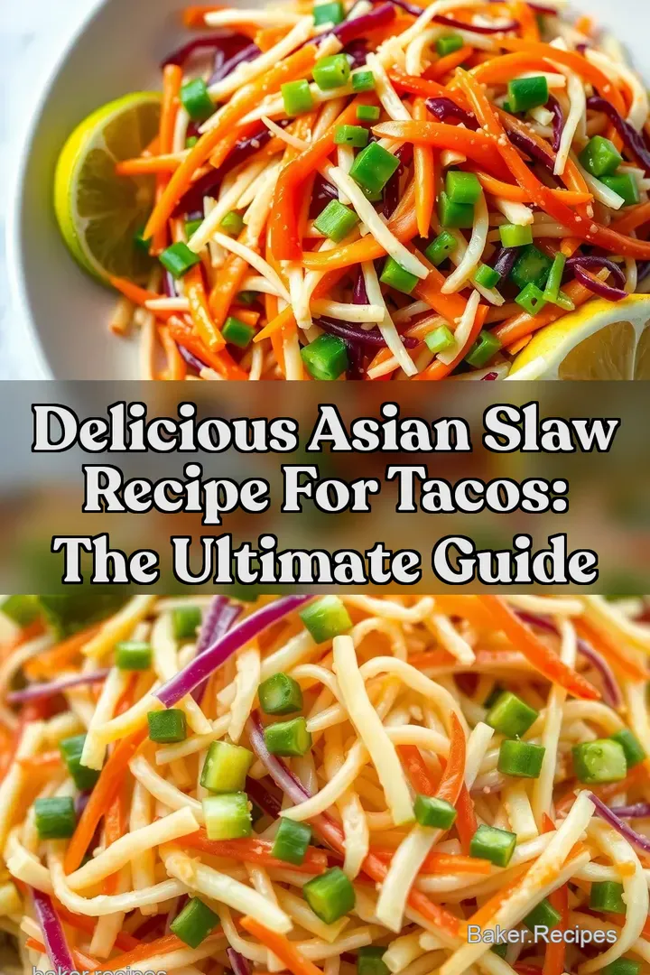 Delicious Asian Slaw Recipe For Tacos: The Ultimate Guide