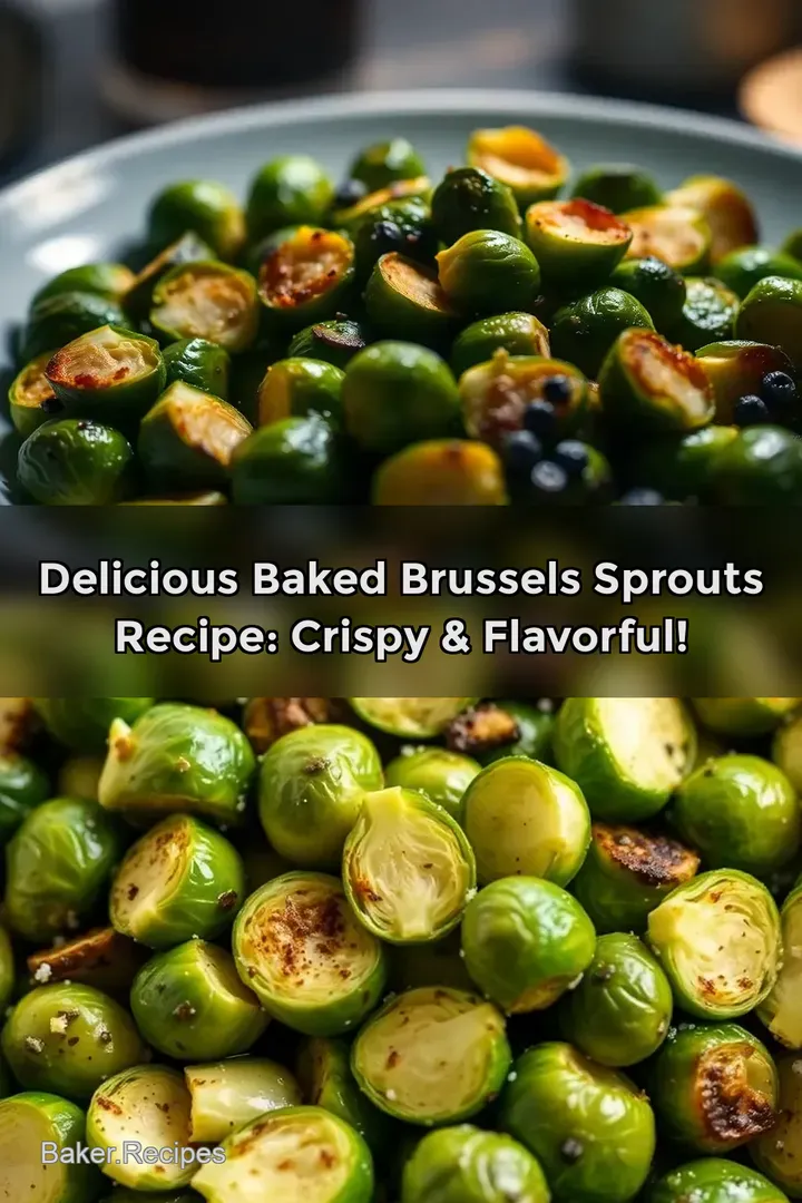 Delicious Baked Brussels Sprouts Recipe: Crispy & Flavorful!
