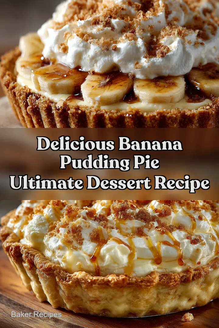 Delicious Banana Pudding Pie Ultimate Dessert Recipe