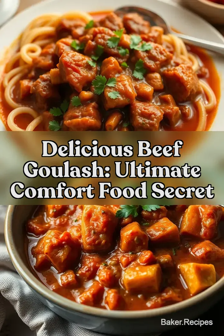 Delicious Beef Goulash: Ultimate Comfort Food Secret