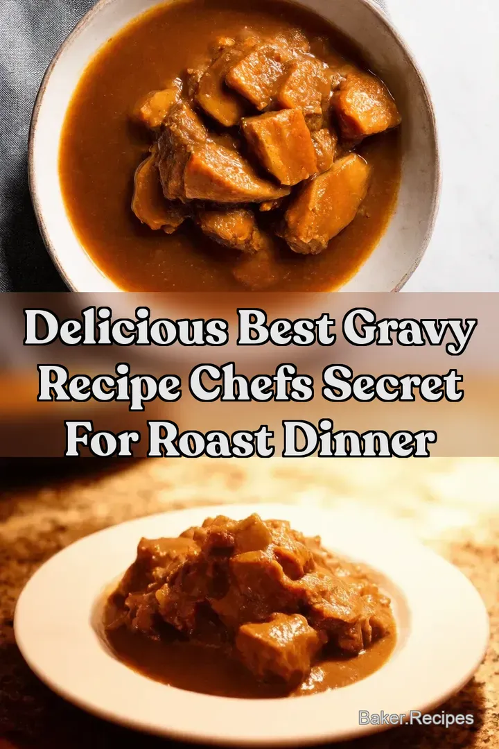 Delicious Best Gravy Recipe Chefs Secret For Roast Dinner