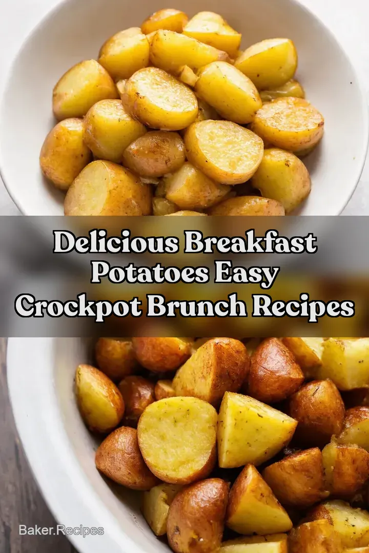 Delicious Breakfast Potatoes Easy Crockpot Brunch Recipes