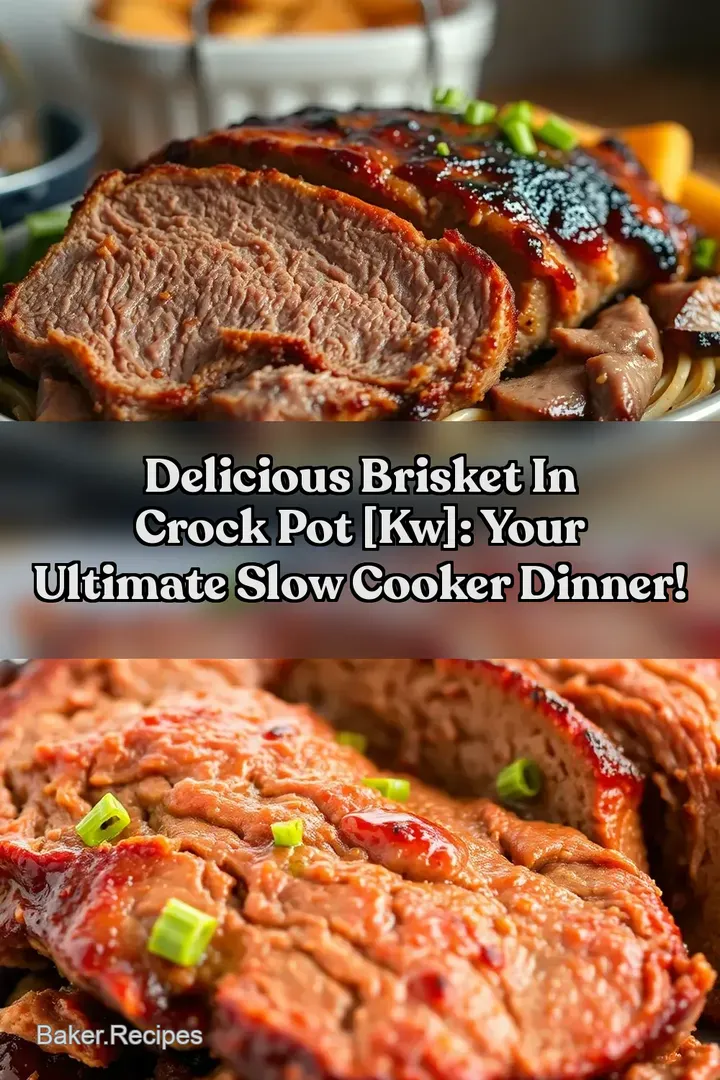 Delicious Brisket In Crock Pot [kw]: Your Ultimate Slow Cooker Dinner!