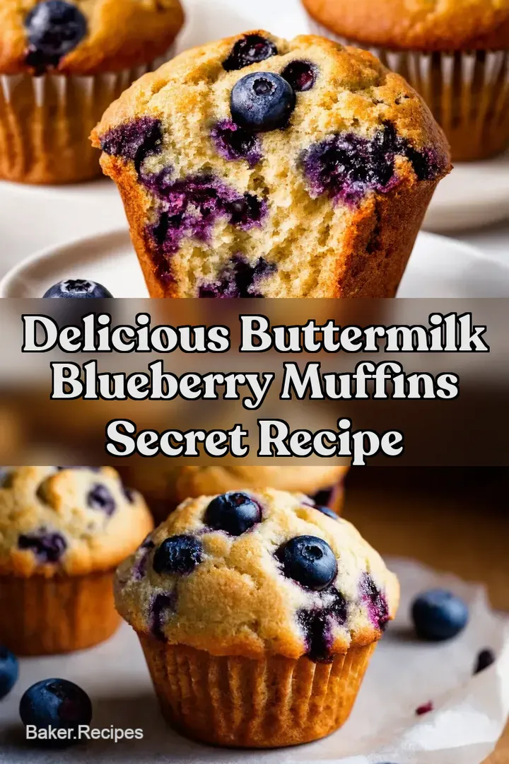 Delicious Buttermilk Blueberry Muffins Secret Recipe