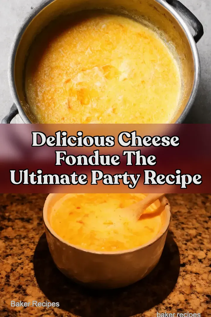 Delicious Cheese Fondue The Ultimate Party Recipe