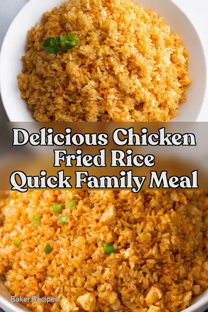 Delicious Chicken Fried Rice Quick Family Meal