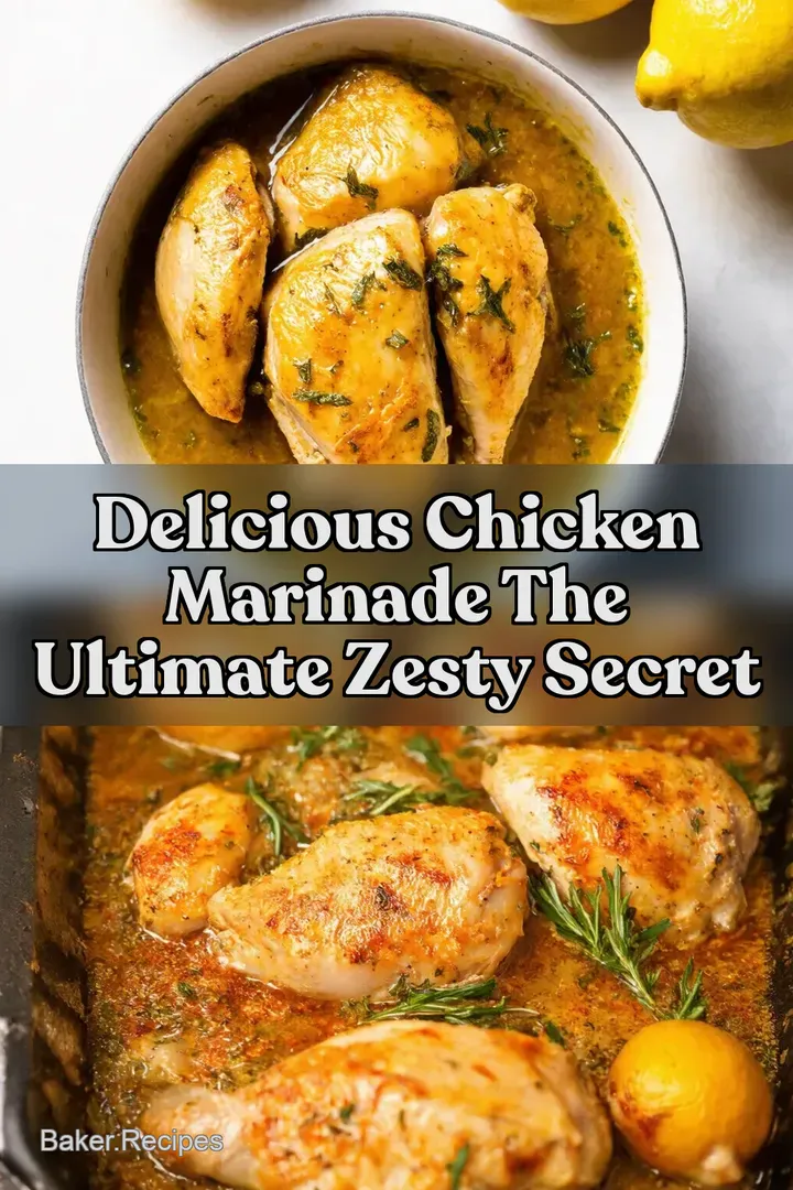 Delicious Chicken Marinade The Ultimate Zesty Secret