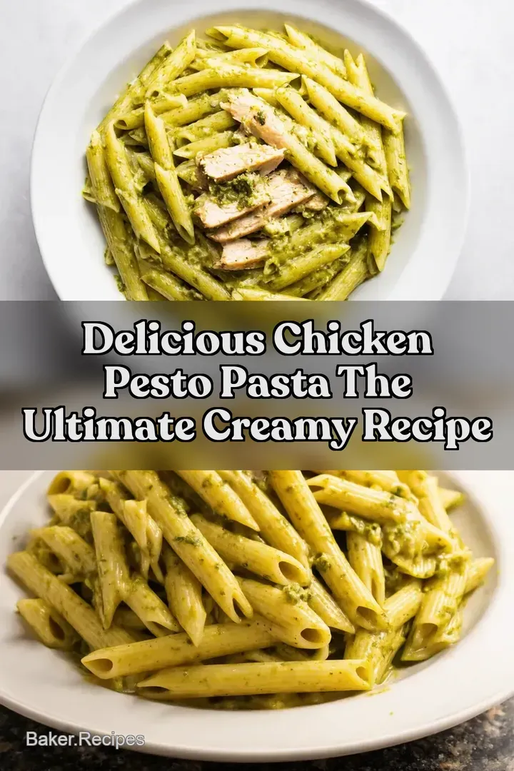 Delicious Chicken Pesto Pasta The Ultimate Creamy Recipe