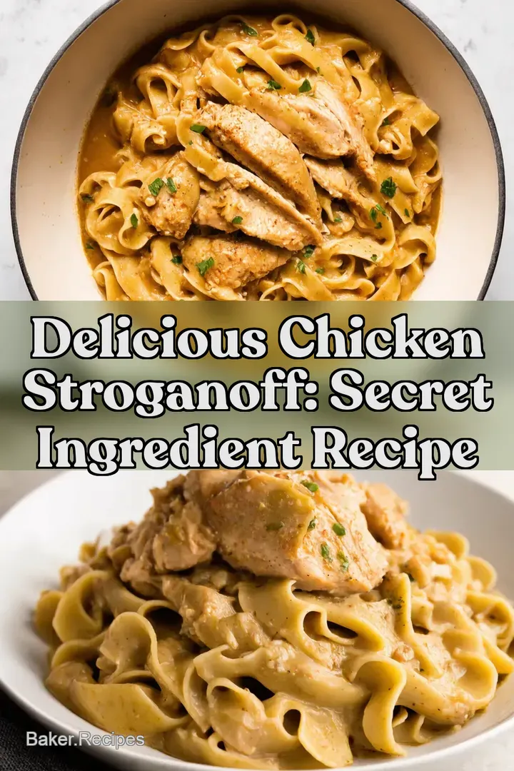 Delicious Chicken Stroganoff: Secret Ingredient Recipe