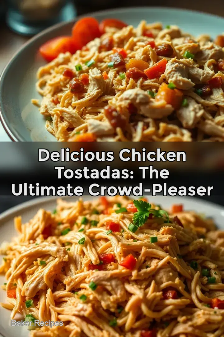 Delicious Chicken Tostadas: The Ultimate Crowd-Pleaser