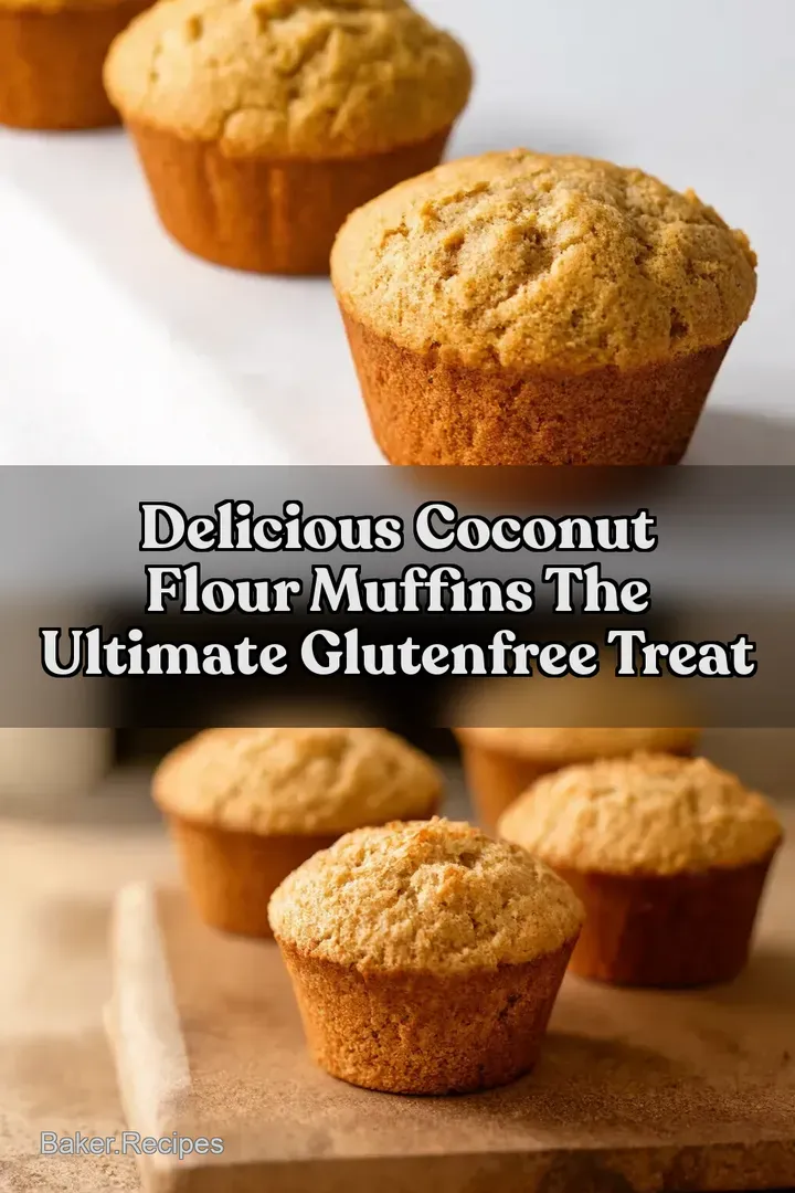 Delicious Coconut Flour Muffins The Ultimate GlutenFree Treat