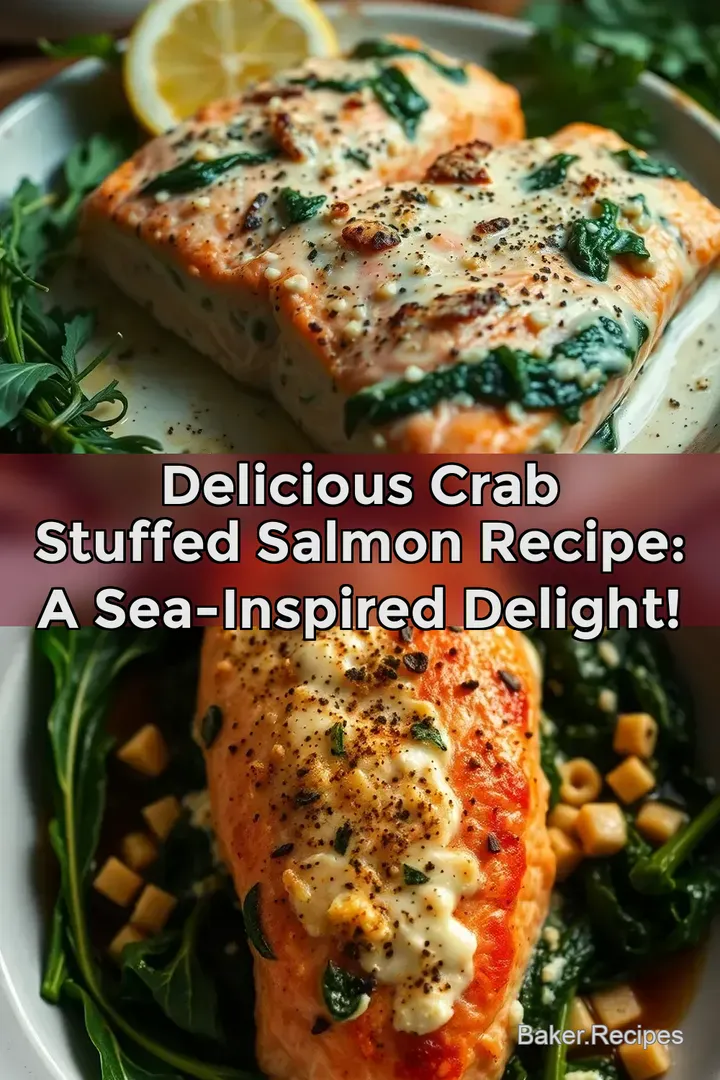 Delicious Crab Stuffed Salmon Recipe: A Sea-Inspired Delight!