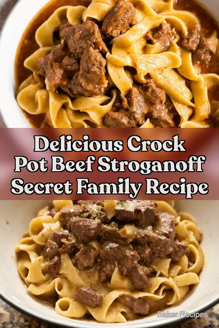 Delicious Crock Pot Beef Stroganoff Secret Family Recipe