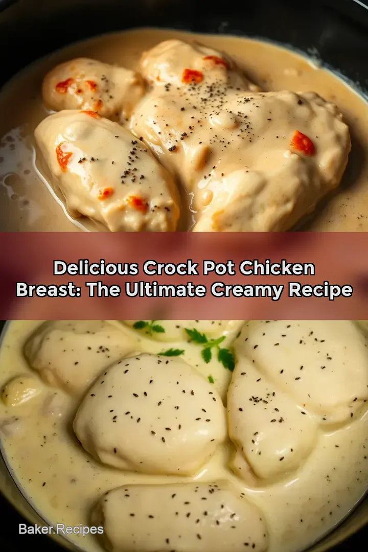 Delicious Crock Pot Chicken Breast: The Ultimate Creamy Recipe