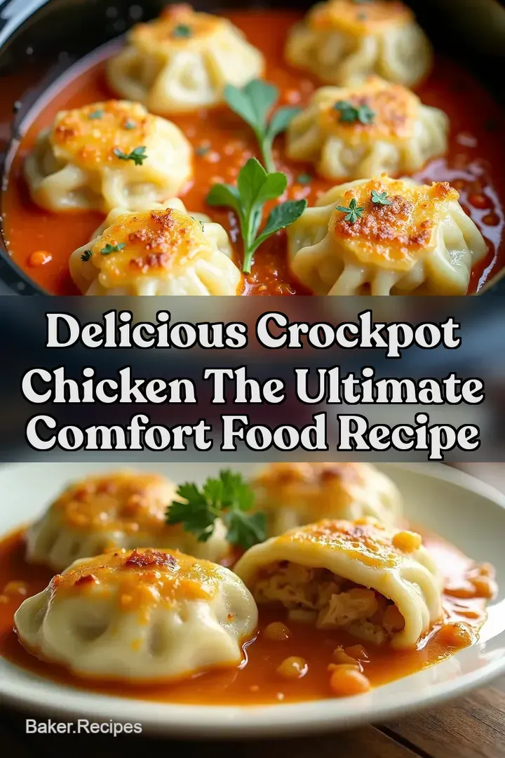 Delicious Crockpot Chicken The Ultimate Comfort Food Recipe