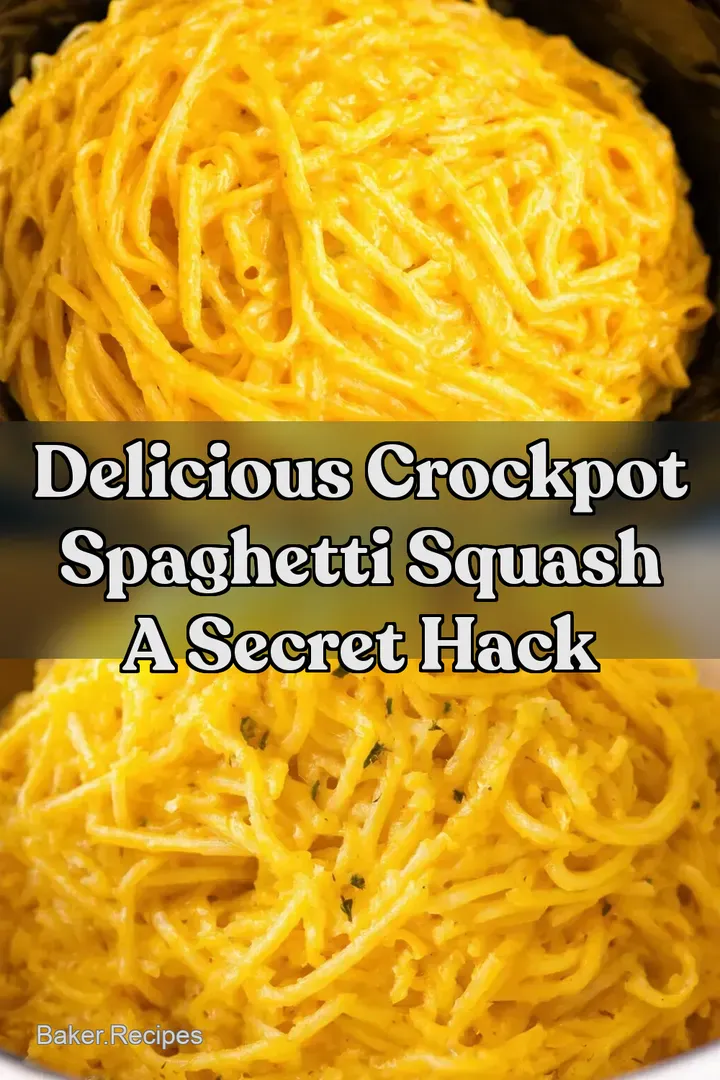 Delicious Crockpot Spaghetti Squash A Secret Hack