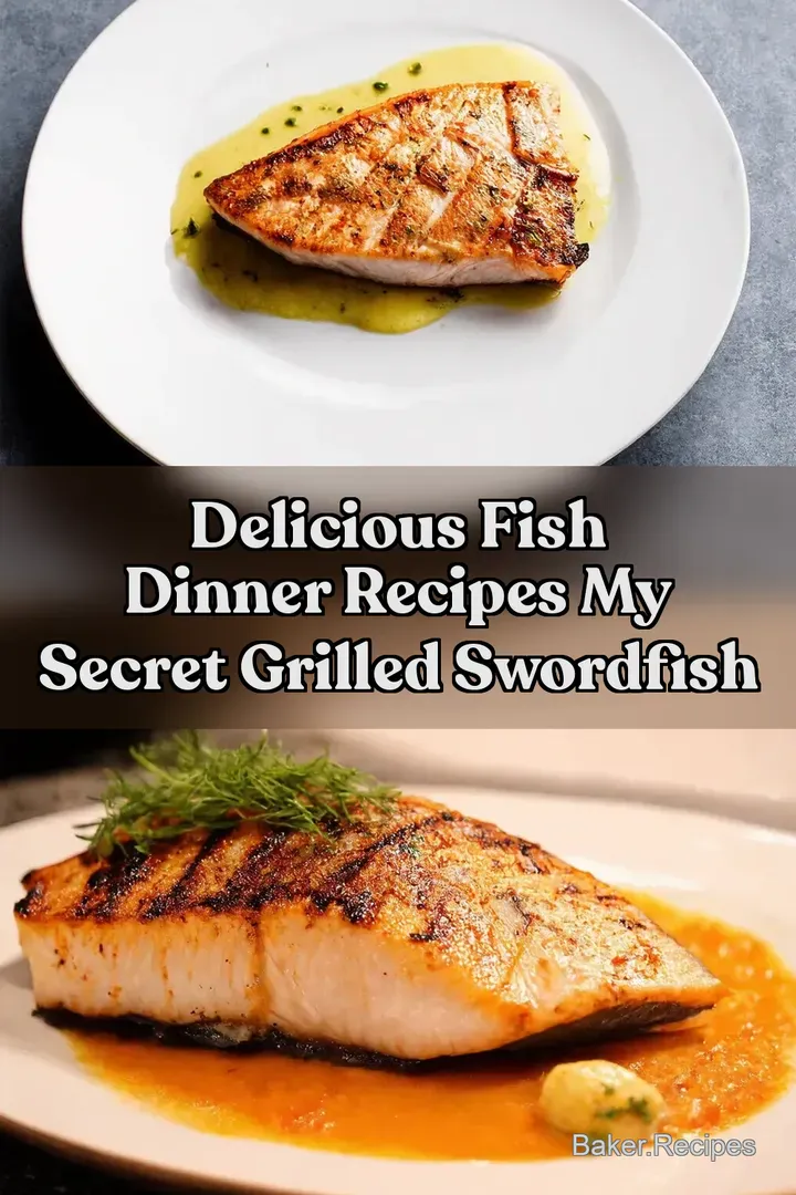 Delicious Fish Dinner Recipes My Secret Grilled Swordfish