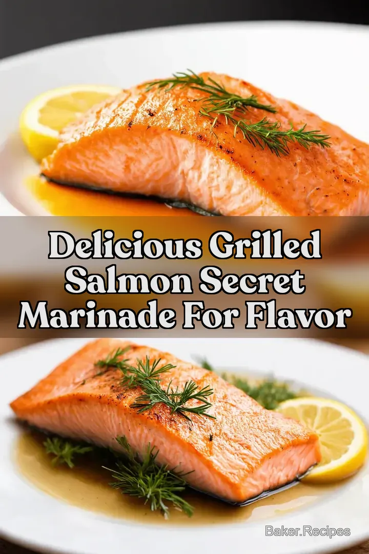 Delicious Grilled Salmon Secret Marinade for Flavor