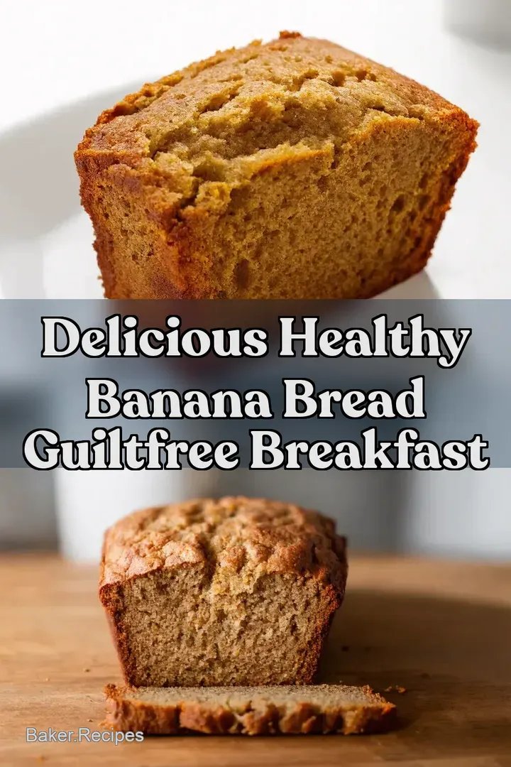 Delicious Healthy Banana Bread GuiltFree Breakfast