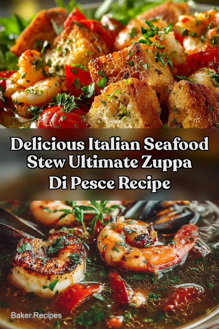 Delicious Italian Seafood Stew Ultimate Zuppa di Pesce Recipe