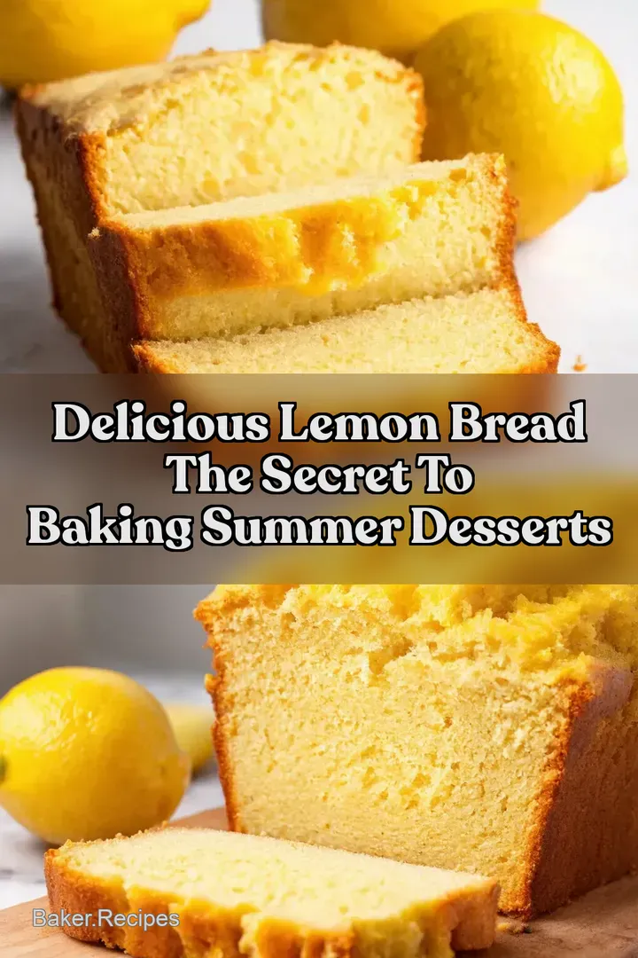 Delicious Lemon Bread The Secret To Baking Summer Desserts