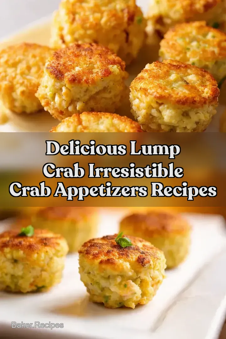 Delicious Lump Crab Irresistible Crab Appetizers Recipes