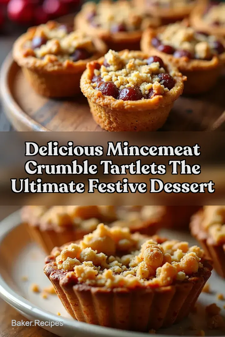 Delicious Mincemeat Crumble Tartlets The Ultimate Festive Dessert