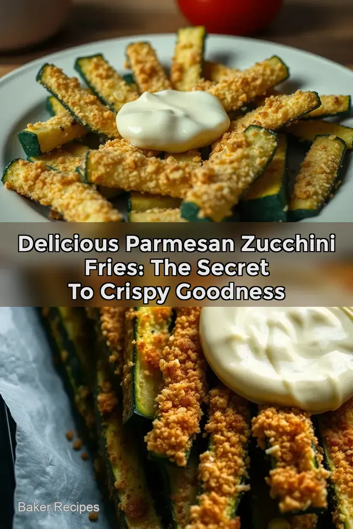 Delicious Parmesan Zucchini Fries: The Secret to Crispy Goodness