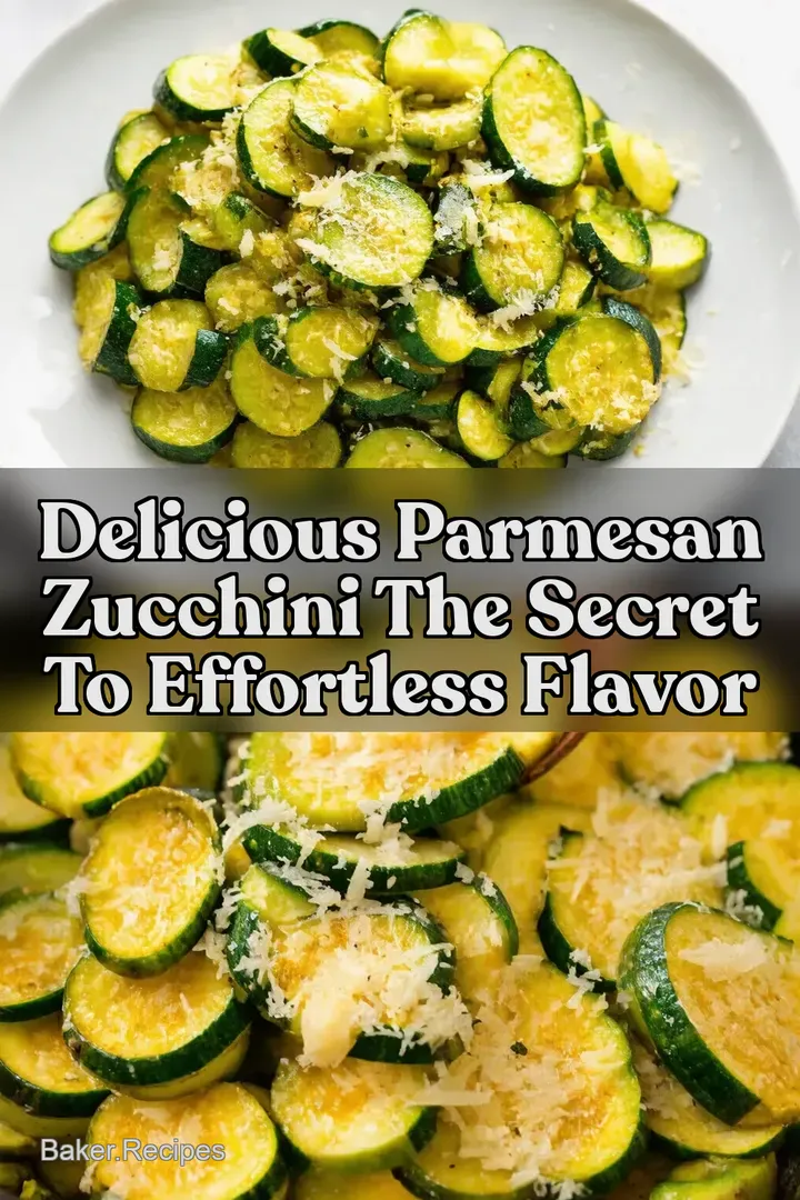 Delicious Parmesan Zucchini The Secret to Effortless Flavor