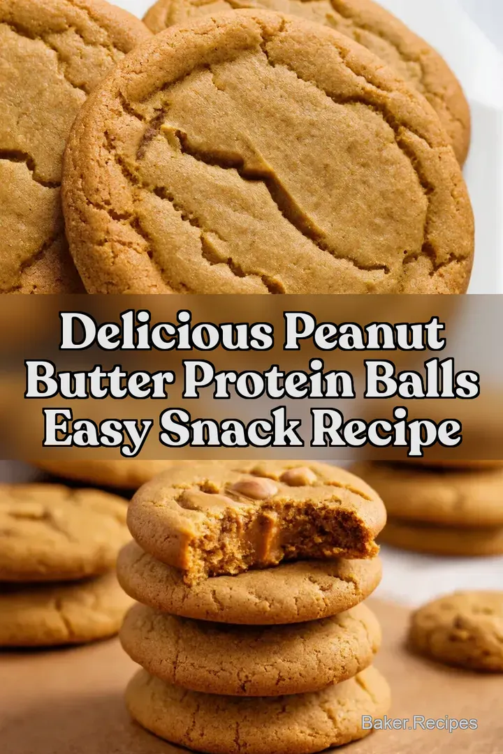 Delicious Peanut Butter Protein Balls Easy Snack Recipe