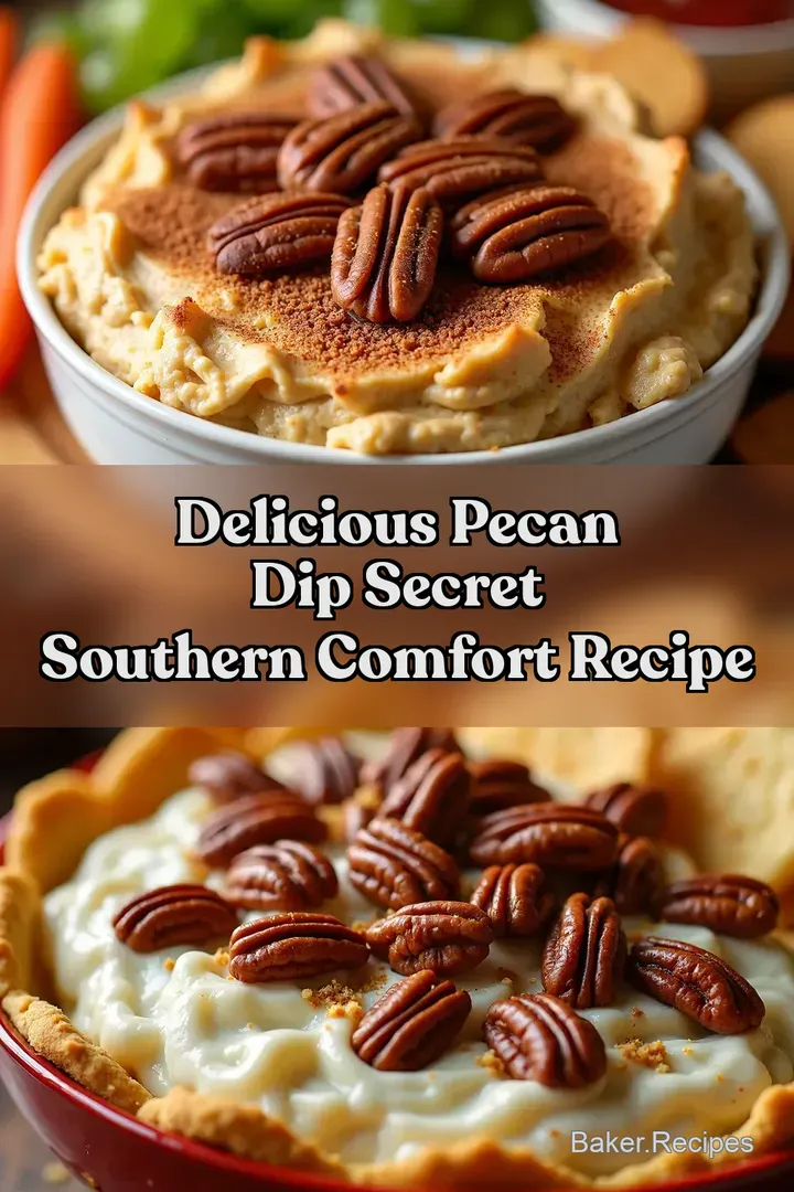 Delicious Pecan Dip Secret Southern Comfort Recipe