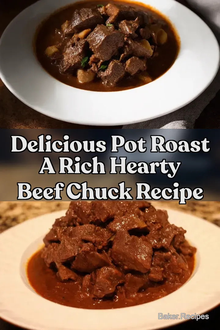Delicious Pot Roast A Rich Hearty Beef Chuck Recipe