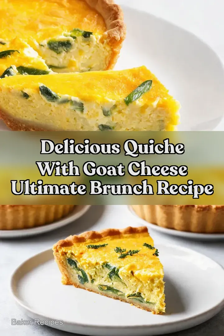 Delicious Quiche With Goat Cheese Ultimate Brunch Recipe
