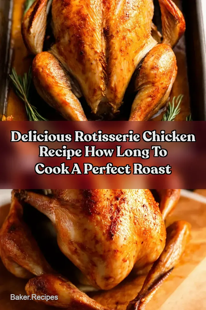 Delicious Rotisserie Chicken Recipe How Long to Cook a Perfect Roast
