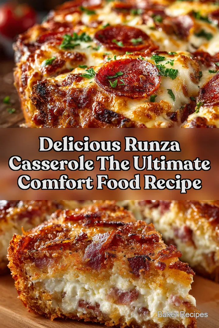 Delicious Runza Casserole The Ultimate Comfort Food Recipe