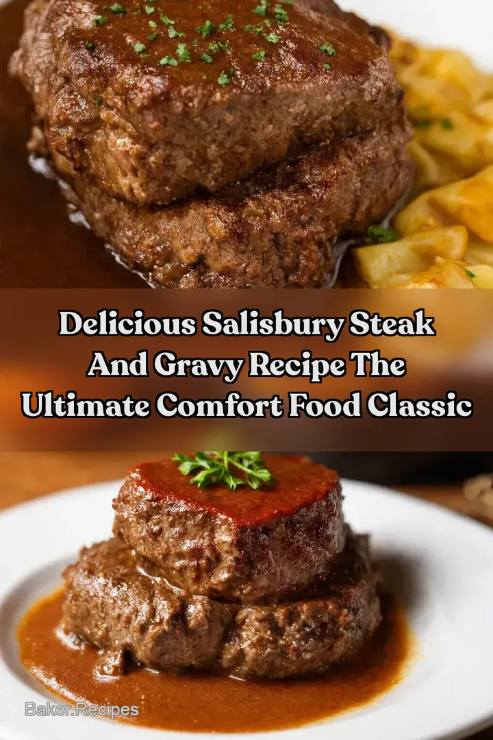 Delicious Salisbury Steak And Gravy Recipe The Ultimate Comfort Food Classic
