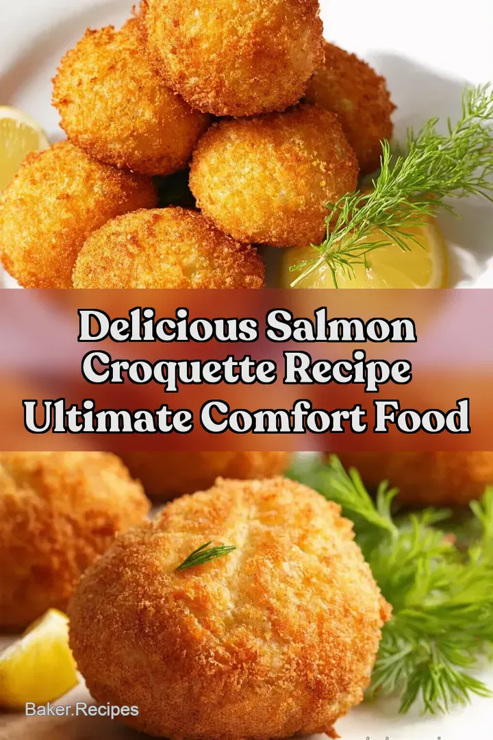 Delicious Salmon Croquette Recipe Ultimate Comfort Food