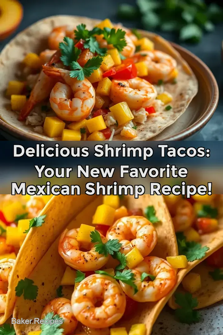 Delicious Shrimp Tacos: Your New Favorite Mexican Shrimp Recipe!