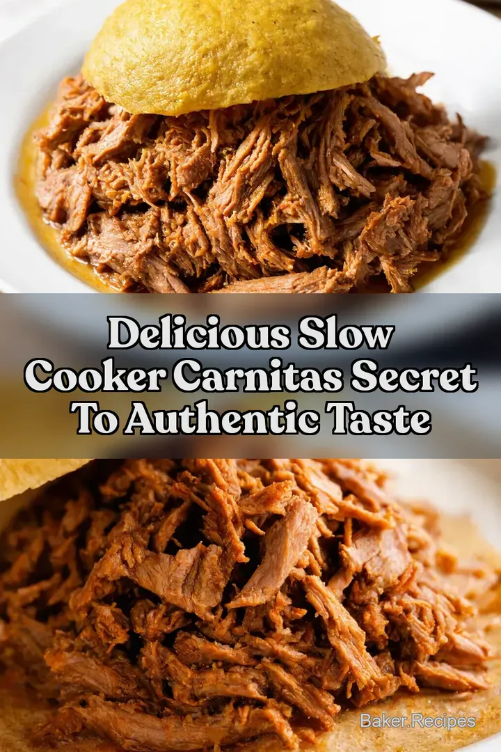 Delicious Slow Cooker Carnitas Secret To Authentic Taste