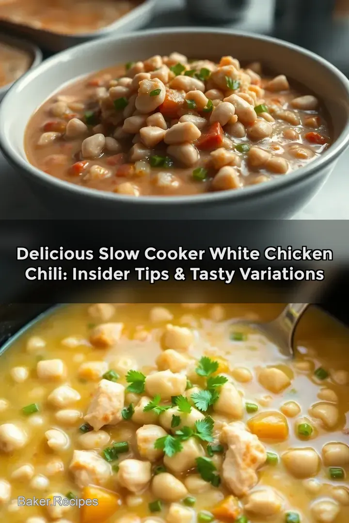 Delicious Slow Cooker White Chicken Chili: Insider Tips & Tasty Variations