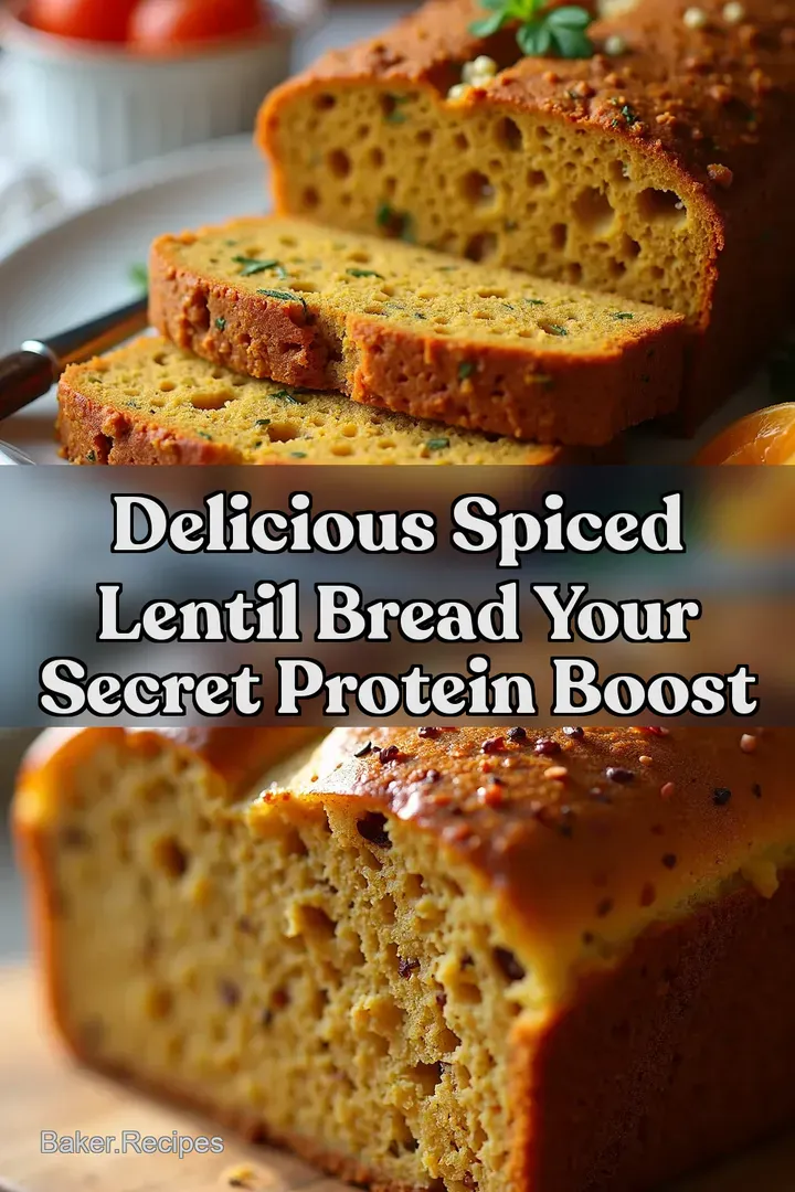 Delicious Spiced Lentil Bread Your Secret Protein Boost