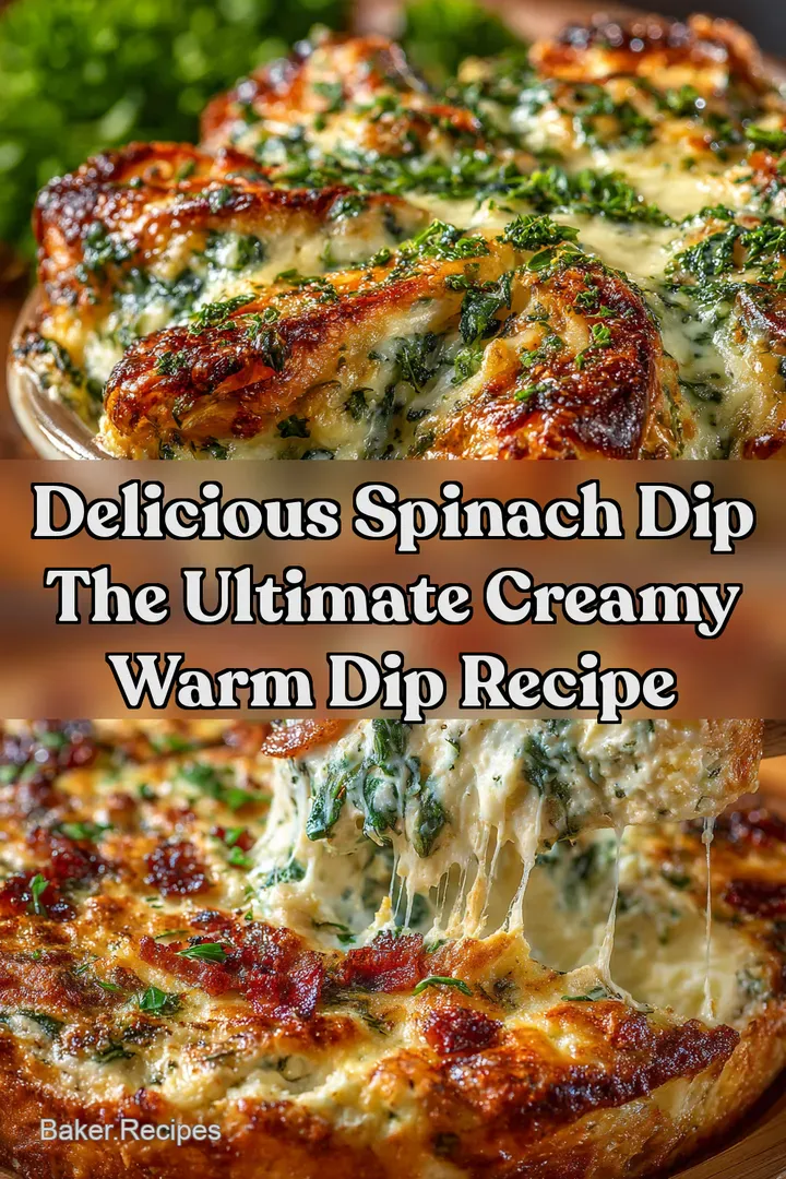 Delicious Spinach Dip The Ultimate Creamy Warm Dip Recipe