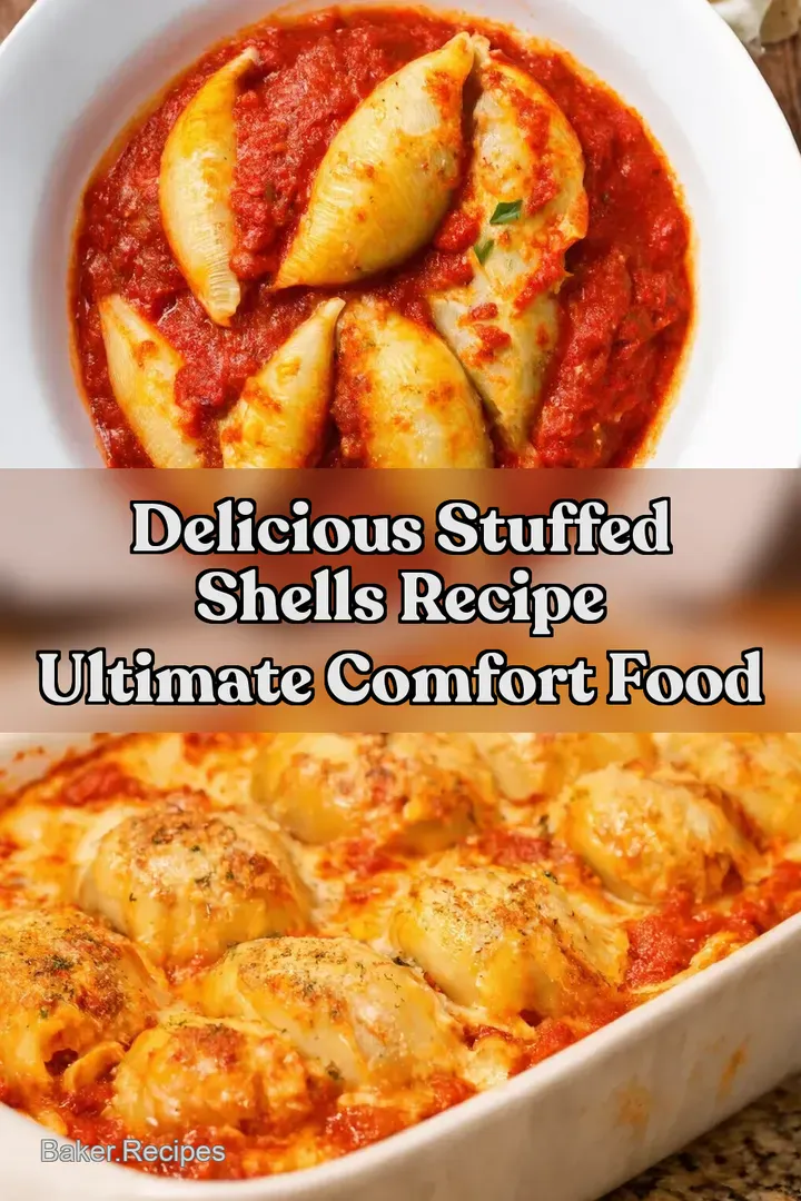 Delicious Stuffed Shells Recipe Ultimate Comfort Food